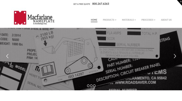 Macfarlane Nameplate & Anodizing Inc.