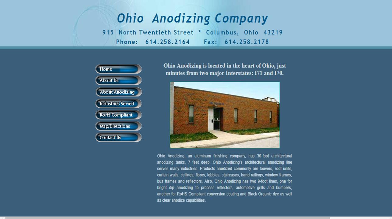 Ohio Anodizing Company Aluminum Anodizing
